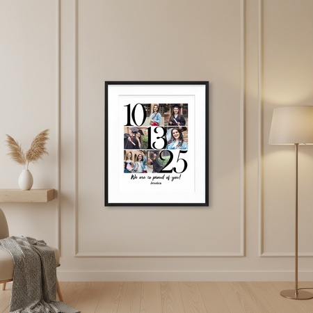 Custom Photo We Are So Proud Of You Graduation Picture Frame 9EM4O