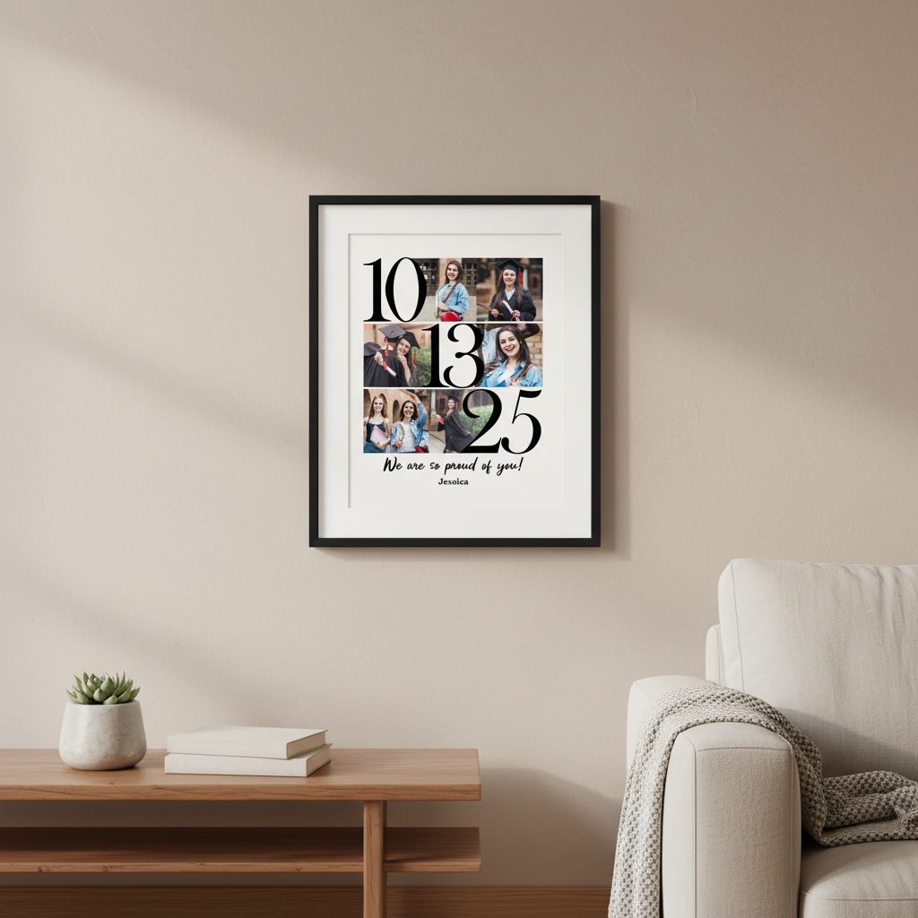 Custom Photo We Are So Proud Of You Graduation Picture Frame VFXKS