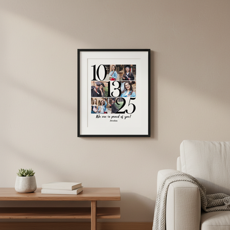 Custom Photo We Are So Proud Of You Graduation Picture Frame VFXKS