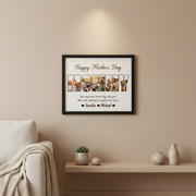 Custom Photo No Matter How Big We Get, We Will Always Reach For You Picture Frame T18RV