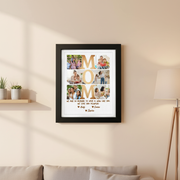 Custom Photo I Am So Blessed To Have A Mom Like You Picture Frame E9W1J