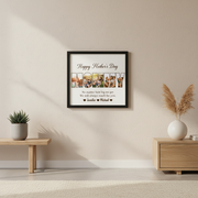 Custom Photo No Matter How Big We Get, We Will Always Reach For You Picture Frame Y5NXI