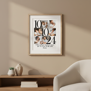 Custom Photo To Me You Are The World Father'S Day Picture Frame VLPM5