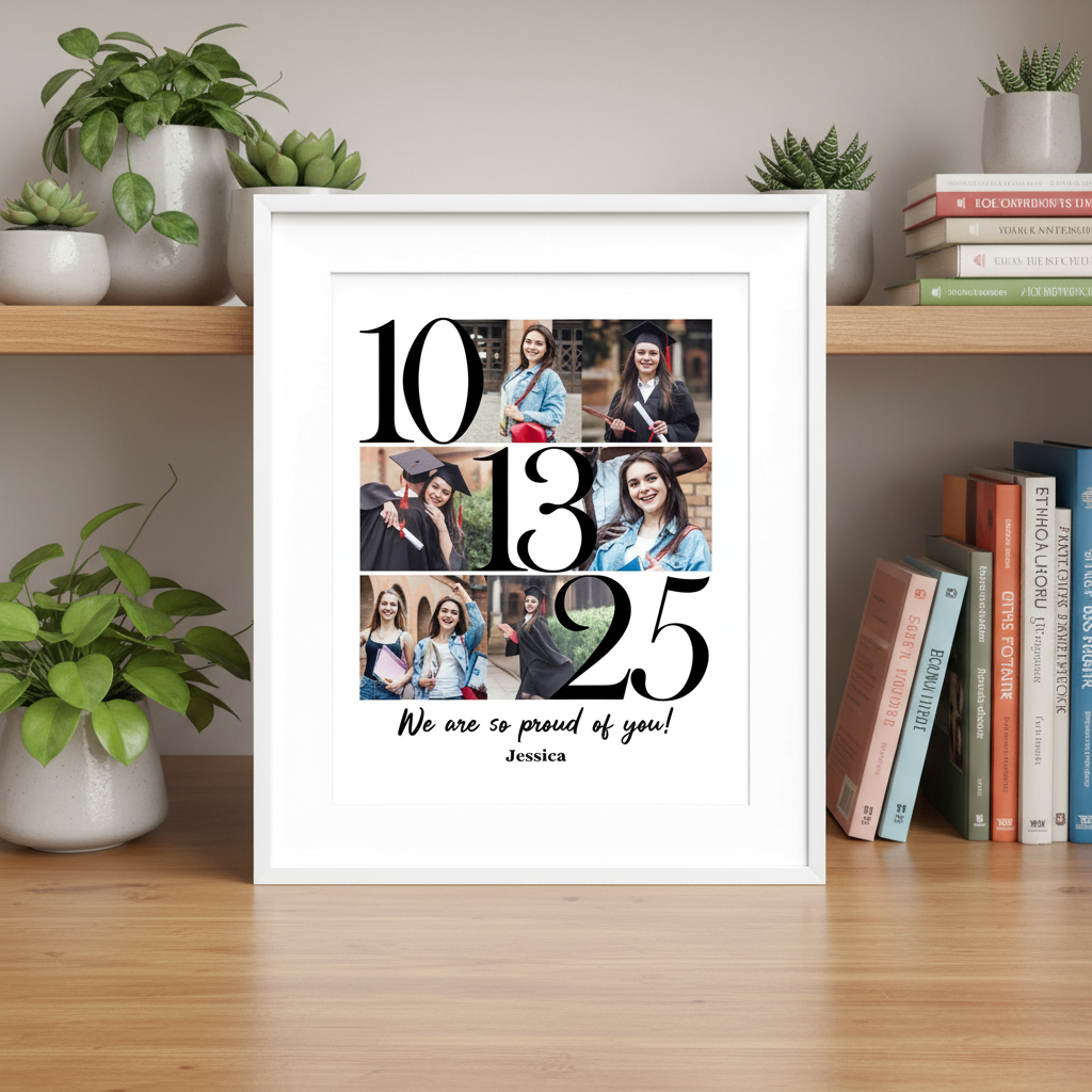 Custom Photo We Are So Proud Of You Graduation Picture Frame 9EM4O