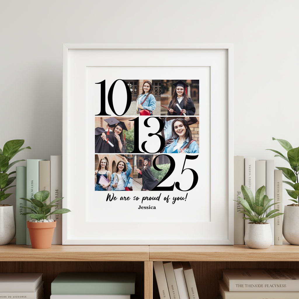 Custom Photo We Are So Proud Of You Graduation Picture Frame VFXKS