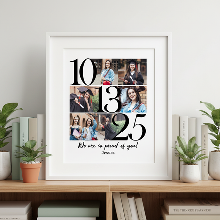Custom Photo We Are So Proud Of You Graduation Picture Frame VFXKS