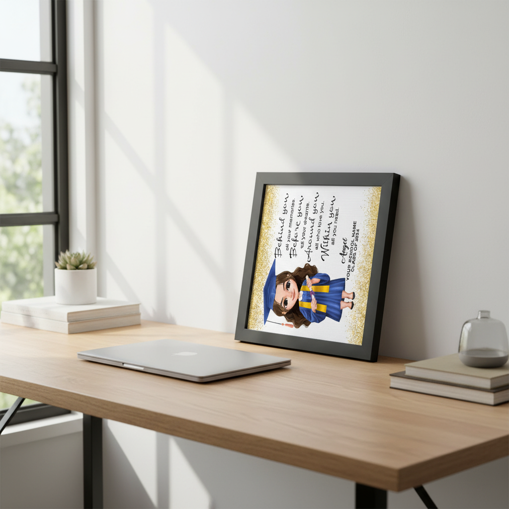 Chibi Graduation Picture Frame BVJ2R