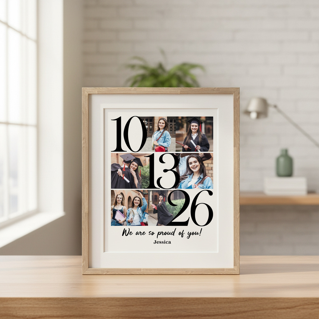 Custom Photo We Are So Proud Of You Graduation Picture Frame VFXKS