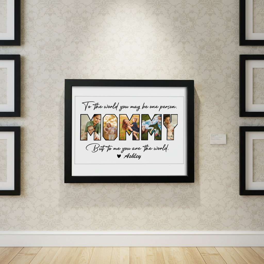 Custom Photo Happy Mother'S Day To Mom Picture Frame XALMR