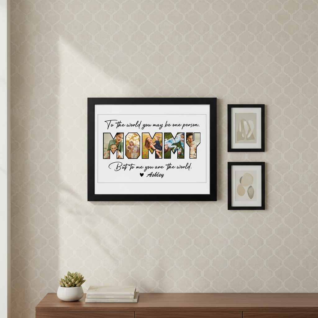 Custom Photo Happy Mother'S Day To Mom Picture Frame E3Y7R