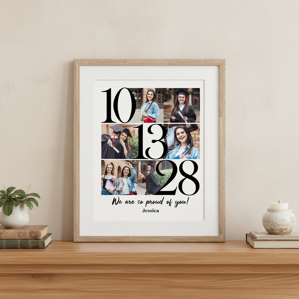 Custom Photo We Are So Proud Of You Graduation Picture Frame VFXKS