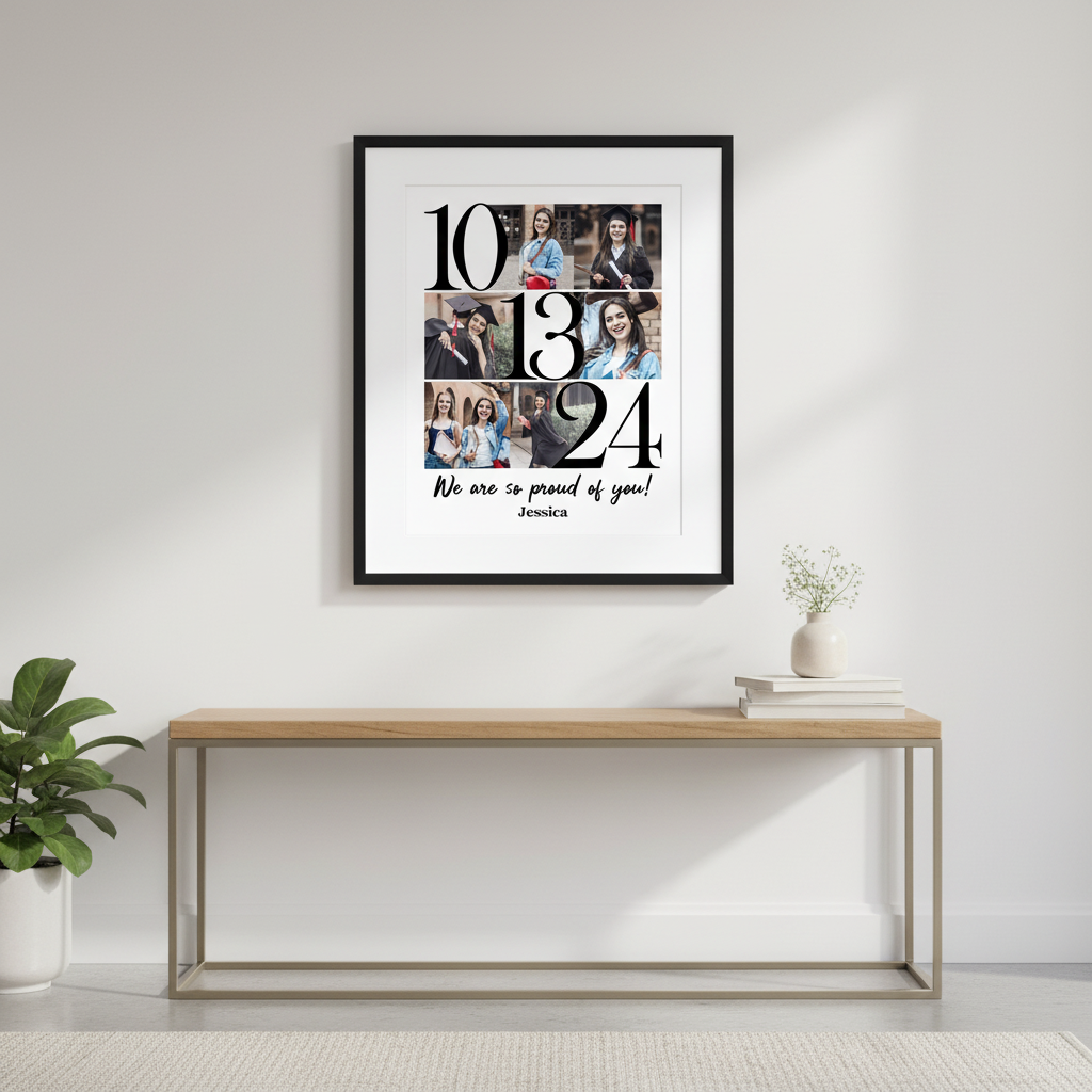 Custom Photo We Are So Proud Of You Graduation Picture Frame VFXKS