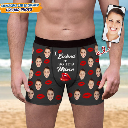 Custom Licked It Briefs Boxer Briefs — Custom Gift QPYQX