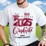 Custom Mha Proud Family Graduate T-Shirt — Family Gift TSC83