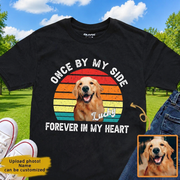 Custom Ltt98 Dog Oncebyemyside T-Shirt — Gift for Dog Lovers NEWBH