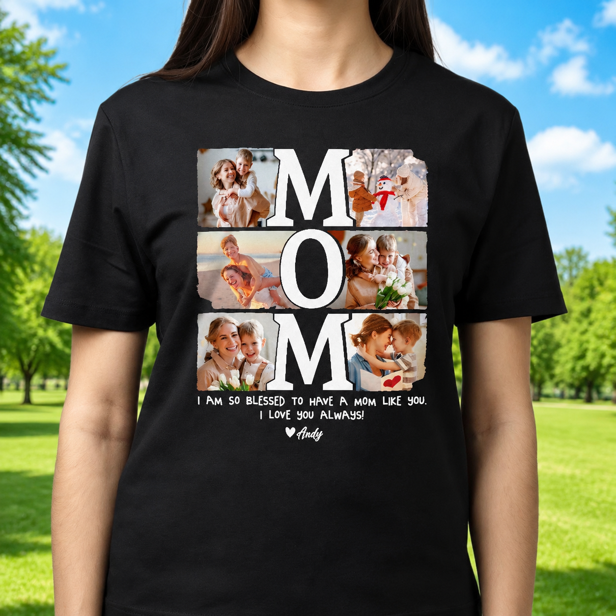 Custom Am So Blessed Have T-Shirt — Gift for Mom ACS95