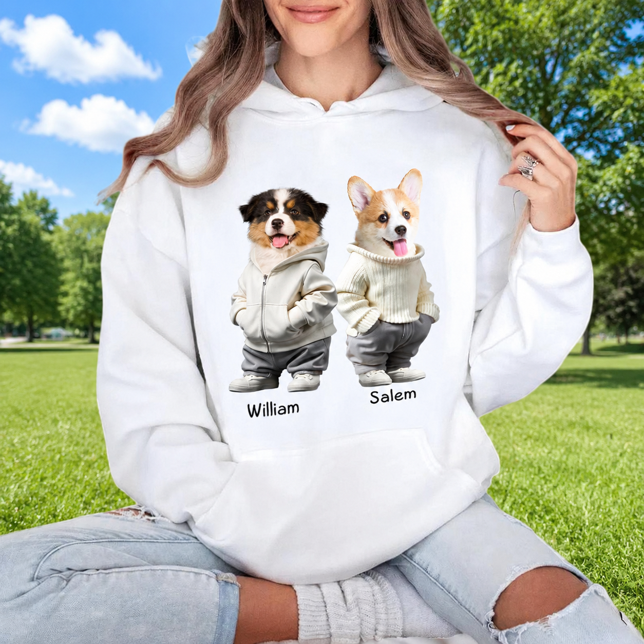 Custom Mha Name Dog Cat T-Shirt — Gift for Cat Lovers 4KBKX