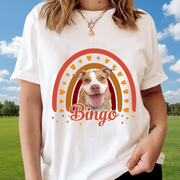 Custom Dog Cat Rainbow C465 T-Shirt — Gift for Cat Lovers BTCM3