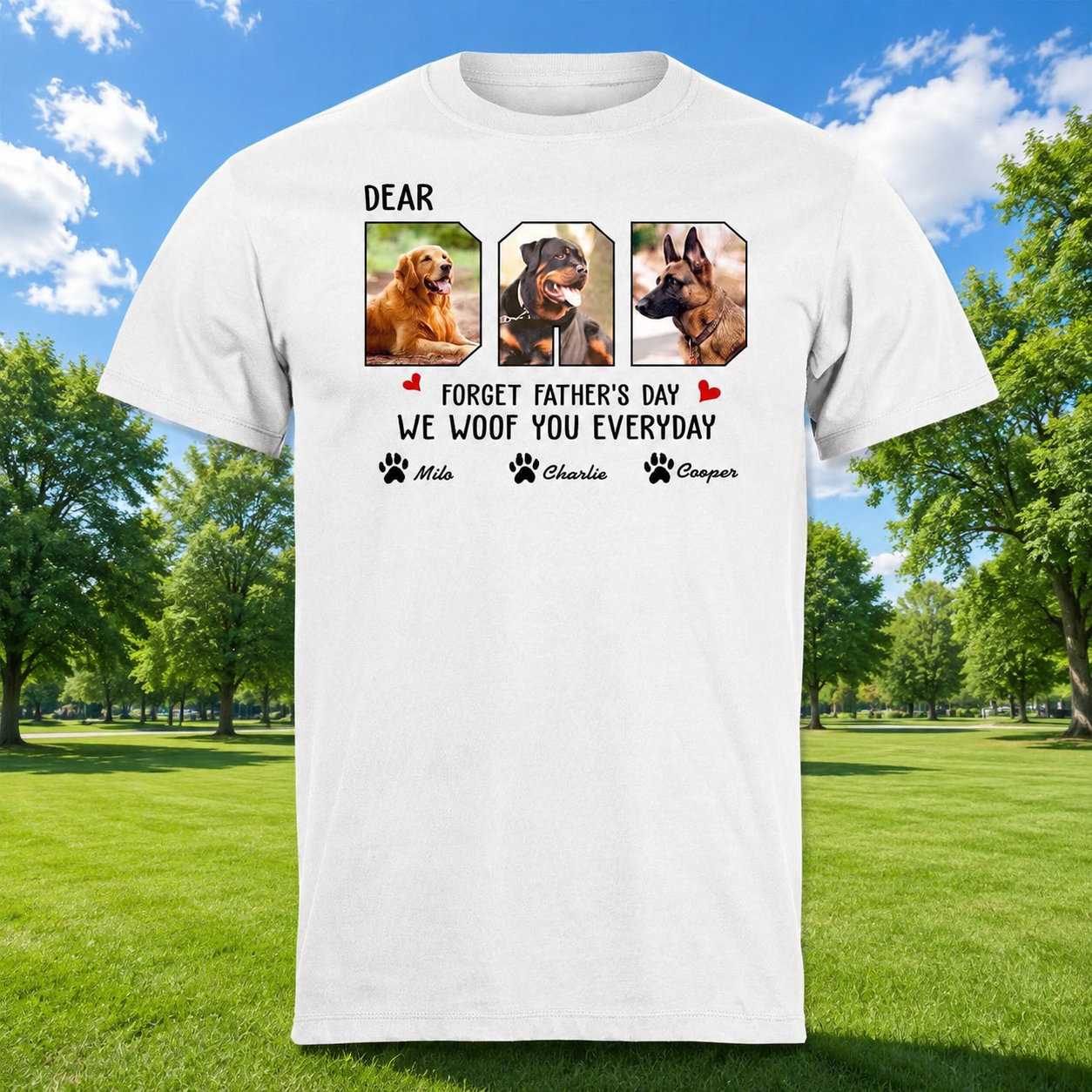 Custom Forget Father Day We T-Shirt — Gift for Dad VYYJR