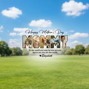 Custom Happy Mothers Day My T-Shirt — Gift for Mom Q3T3G