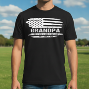 Custom Grandpa American Kids Name Garden Flag — Gift for Dad 7NY6E
