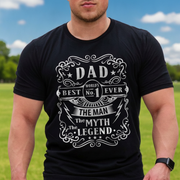 Custom No1 Dad Ever Family T-Shirt — Gift for Dad B8QYE