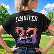 Custom Class Senior Backside C394 T-Shirt — Custom Gift VEM84
