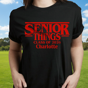 Custom Name Senior Things Class T-Shirt — Custom Gift R7N62