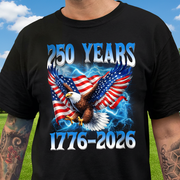 Custom American Eagle 250th America Garden Flag — Patriotic Gift 8TQAH