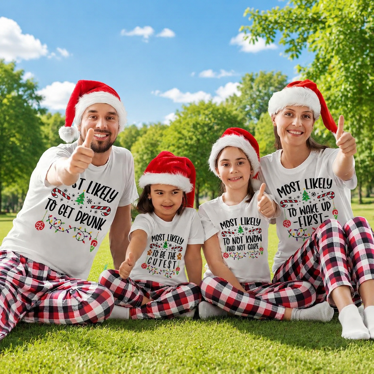 Custom Customize Quote Most Likely T-Shirt — Christmas Gift AC6SD