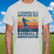 Custom Ltt98 Sport Baseballisimportanter T-Shirt — Custom Gift X7DFJ