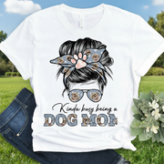 Custom Kinda Busy Being Dog T-Shirt — Gift for Mom JBJDD