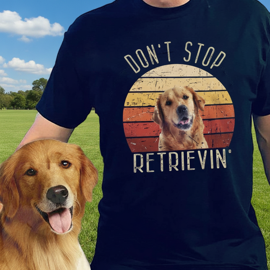Custom Cpc Dog Retrievin T-Shirt — Gift for Dog Lovers X4F58