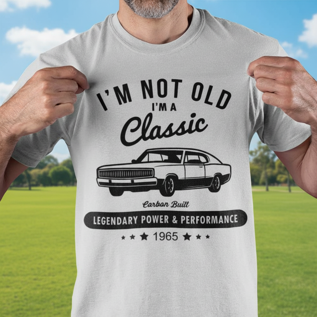 Custom Birthday Not Old Classic T-Shirt — Custom Gift G5467