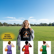 Custom Basketball Never Underestimate Girl T-Shirt — Custom Gift 62TFG