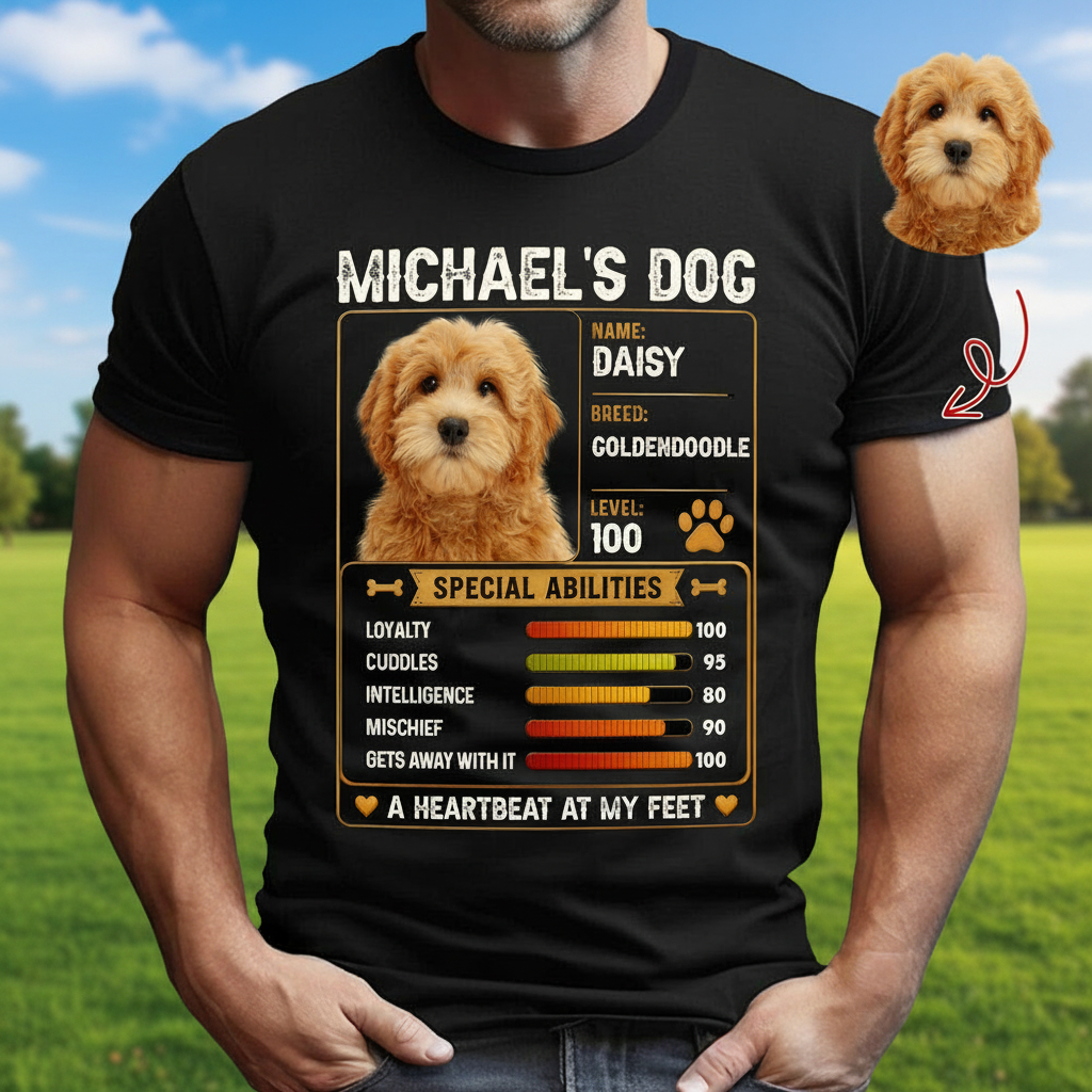 Custom Vth Best Friend Life T-Shirt — Gift for Dog Lovers DMU2J