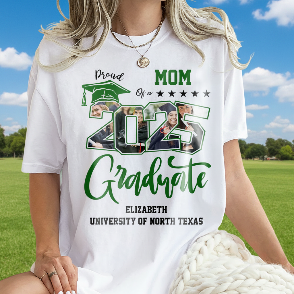 Custom Mha Proud Family Graduate T-Shirt — Family Gift S369G
