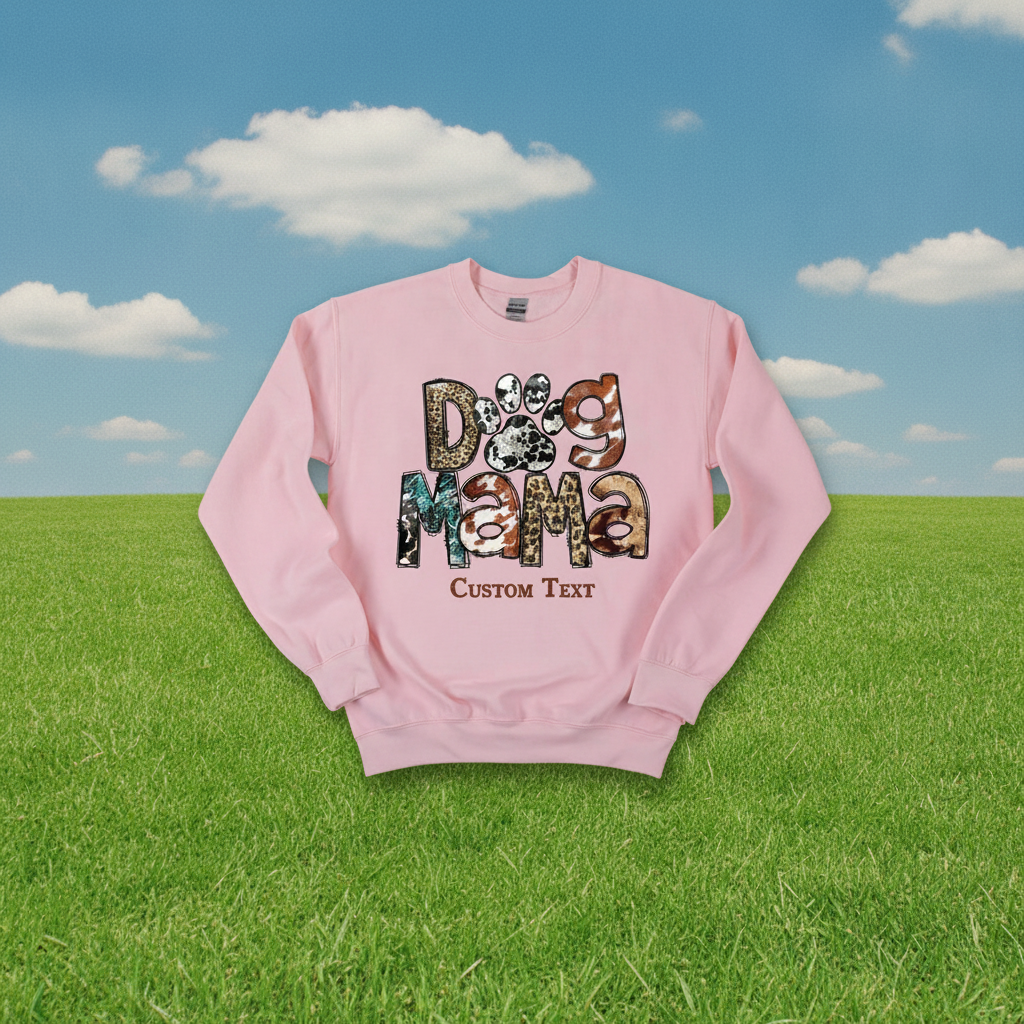 Custom Dog Mama C218 T-Shirt — Gift for Dog Lovers JVD8S