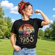 Custom Vintage Limited Edition Mothers T-Shirt — Gift for Mom 39E2A