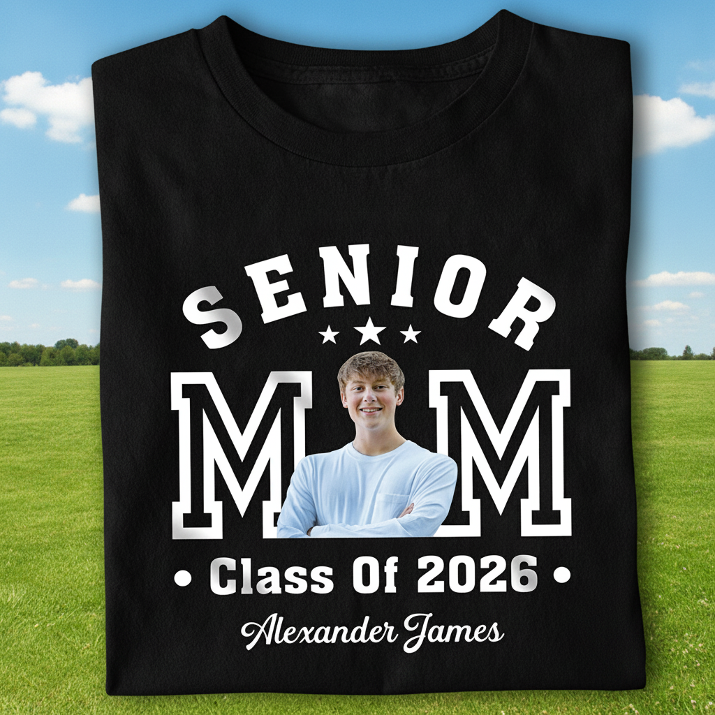 Custom Senior Mom Dad Class T-Shirt — Gift for Dad 28JSB