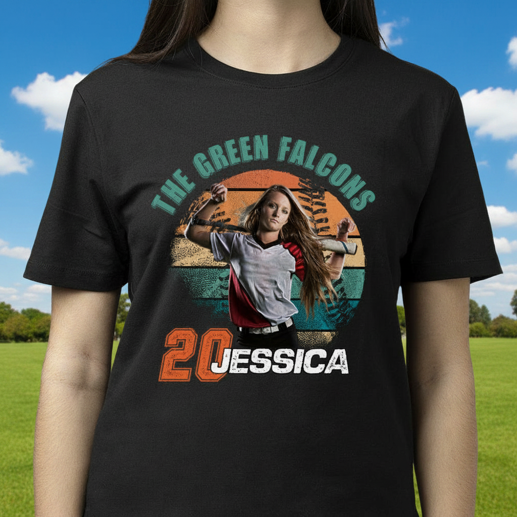 Custom Sport Ball Vintage T-Shirt — Custom Gift 3VQH3