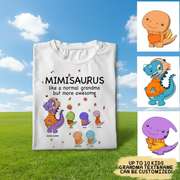 Custom Ltt98 Family Dinosaur T-Shirt — Family Gift W6Z29