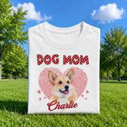 Custom Dog Mom Cat C550v3 T-Shirt — Gift for Mom BV6GA