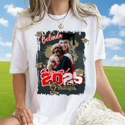 Custom Congrats Graduate Bright T-Shirt — Custom Gift J5G63