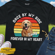 Custom Ltt98 Dog Oncebyemyside T-Shirt — Gift for Dog Lovers 2VSSC
