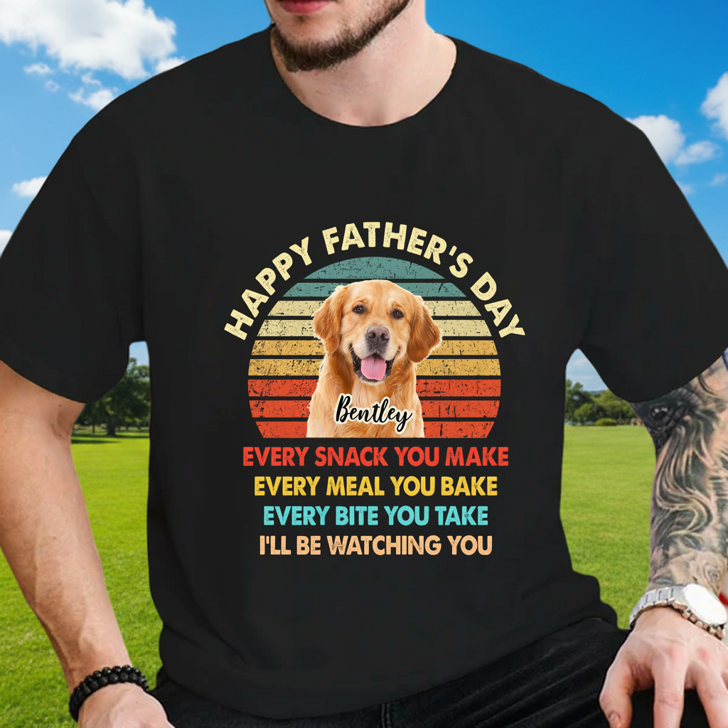 Custom Vtc Dog Every Snack T-Shirt — Gift for Dad K9R4D