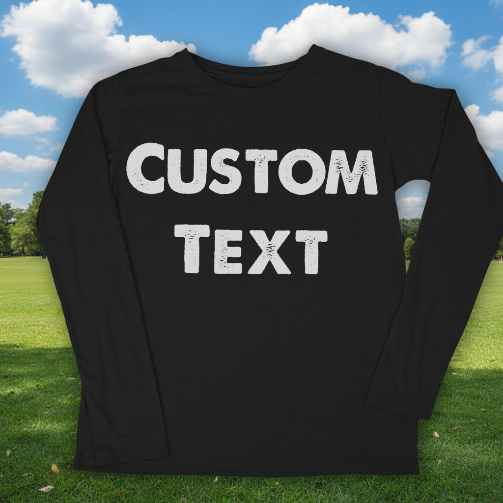 Custom Template Dark Apparel Only T-Shirt — Custom Gift MFNC6