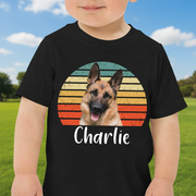 Custom Dog Cat Vintage Retro T-Shirt — Gift for Cat Lovers DXECA