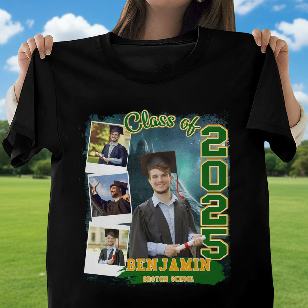 Custom Build Own Graduation T-Shirt — Custom Gift 6SXSR