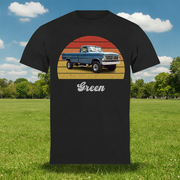 Custom Pickup Truck Vintage Car T-Shirt — Custom Gift CUZ3W